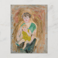 Madre e hijo | Tadeusz Makowski