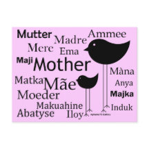Madre en diferentes idiomas