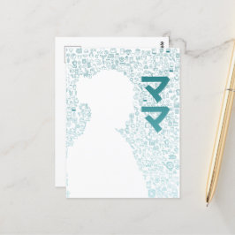 Postal Madre en personaje japonés (Katakana)