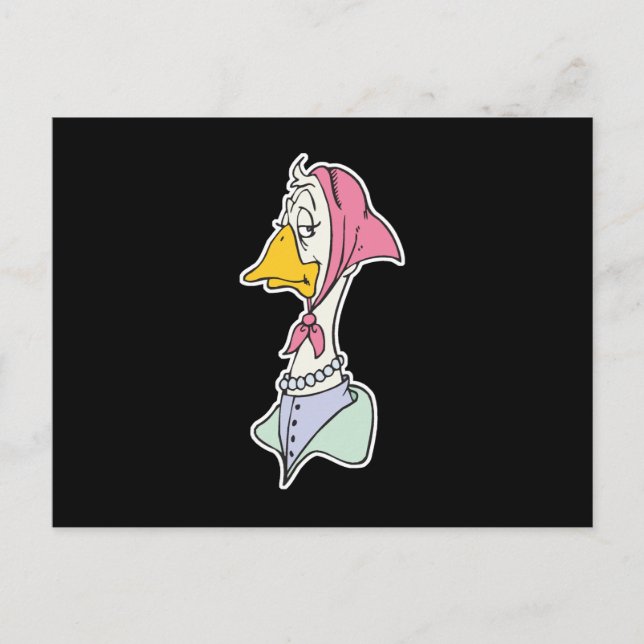 Postal madre ganso (Anverso)