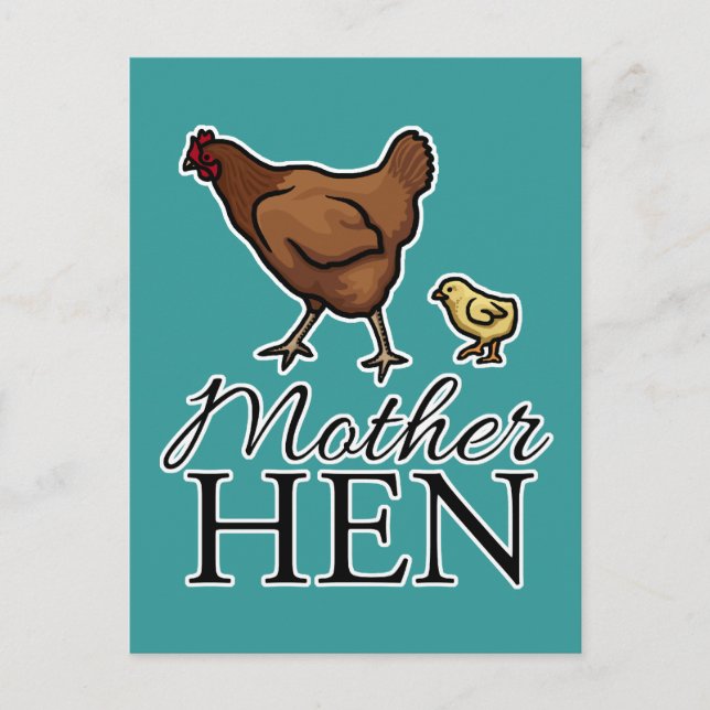 Postal Madre Hen (Anverso)