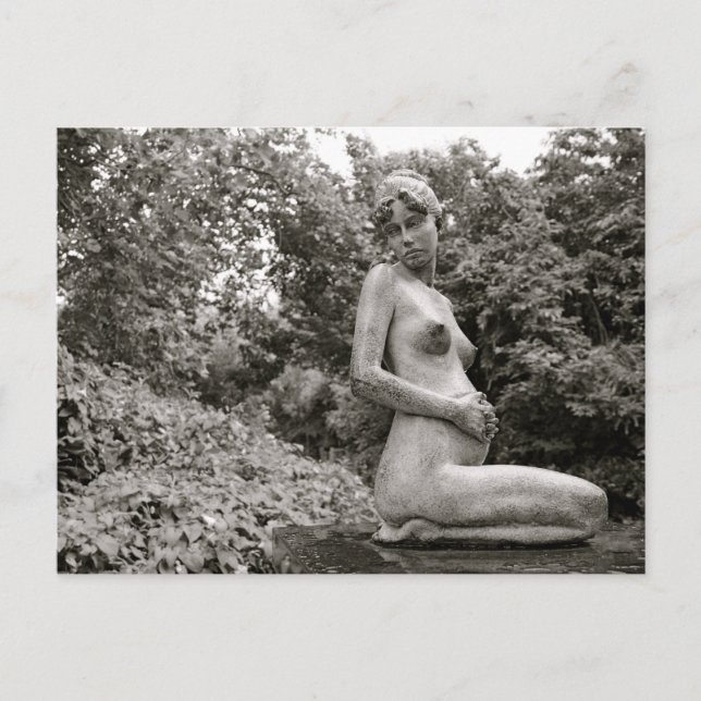 Postal Madre joven (Anverso)