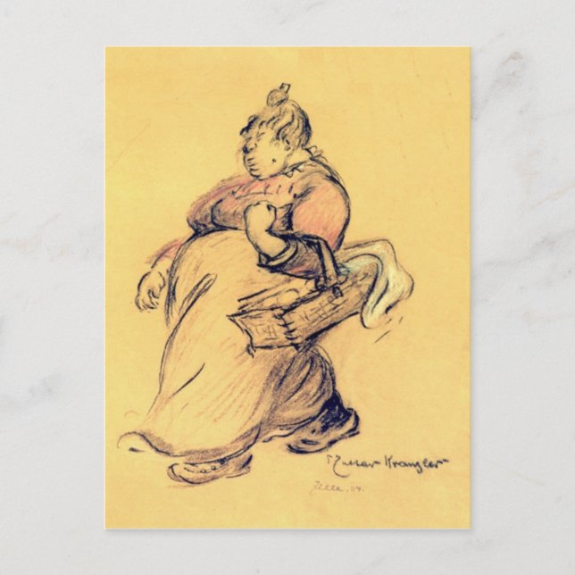 Postal Madre Kranzler - Vintage (Anverso)