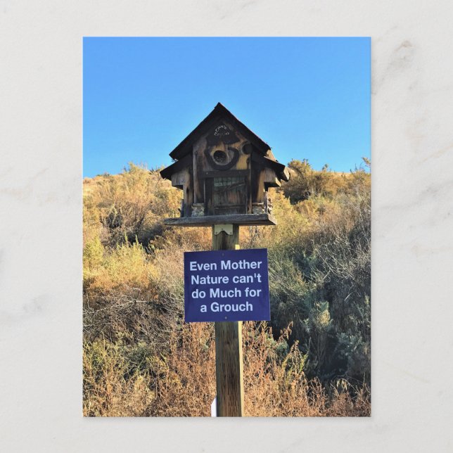 Postal Madre Naturaleza, humor grupal (Anverso)