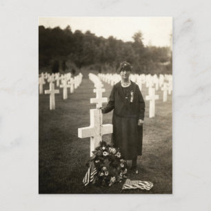 Postal Madre norteamericana en la Primera Guerra Mundial
