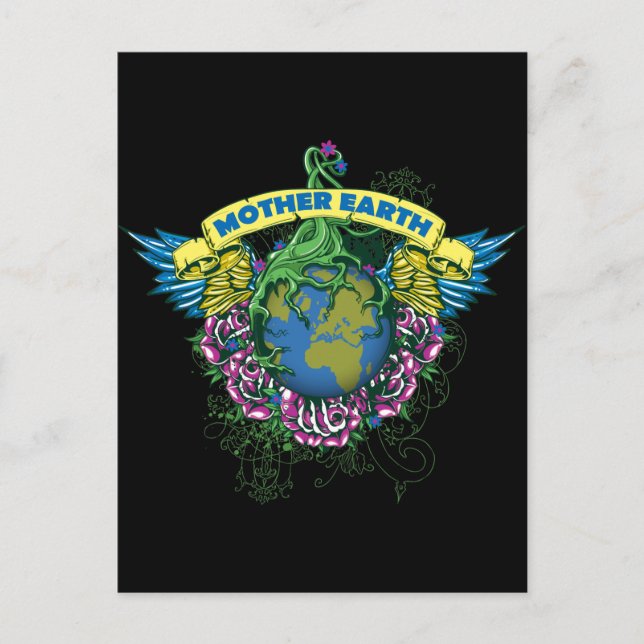 Postal Madre Tierra (Anverso)