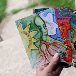 Postal Madre Tierra Gaia Diosa