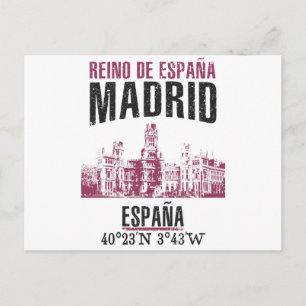 Postal Madrid