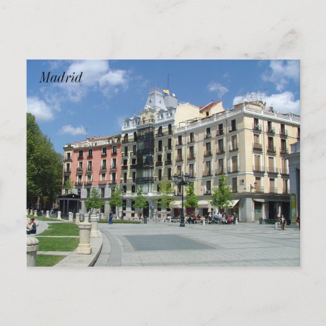 Postal Madrid (Anverso)
