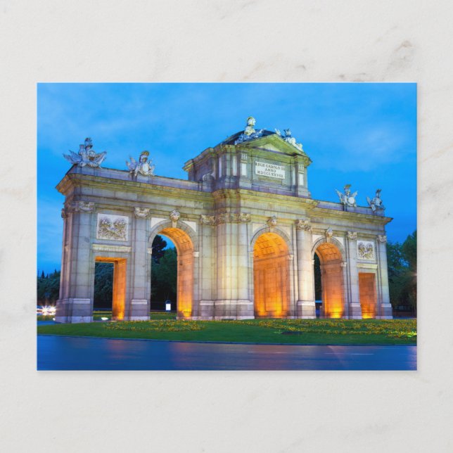 Postal Madrid 001A (Anverso)