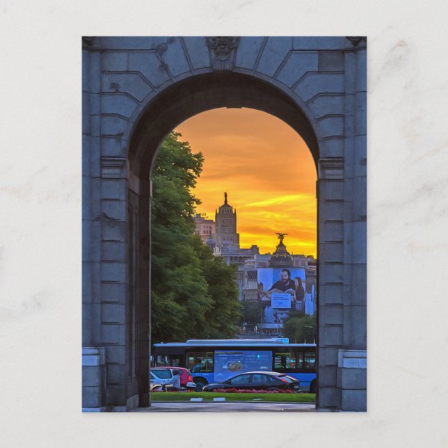 Postal Madrid. #8. (Anverso)