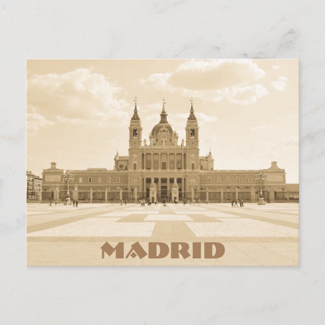 Postal Madrid (España) (Anverso)