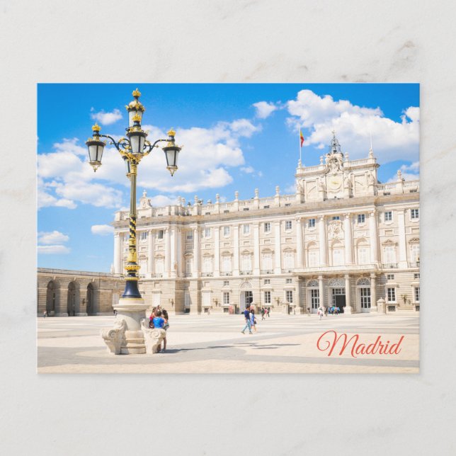 Postal Madrid (España) (Anverso)