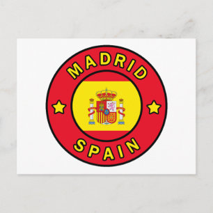 Postal Madrid España