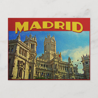 Postal Madrid España
