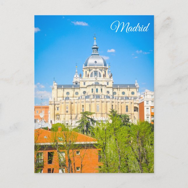 Postal Madrid, España (Anverso)