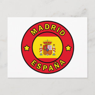Postal Madrid España