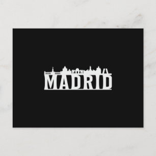 Postal Madrid España City Skyline Cityscape Gratis