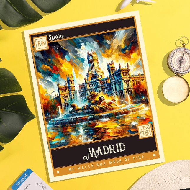 Postal Madrid (España) | Pintura de época (Subido por el creador)
