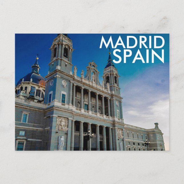 Postal Madrid, España Postcard (Anverso)