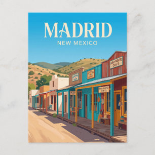 Postal Madrid Nuevo México