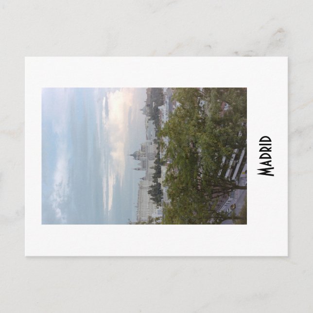 Postal Madrid Postcard (Anverso)