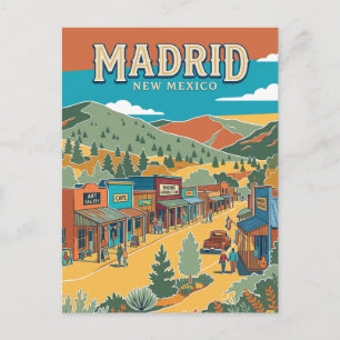 Postal Madrid, Santa Fe Nuevo México