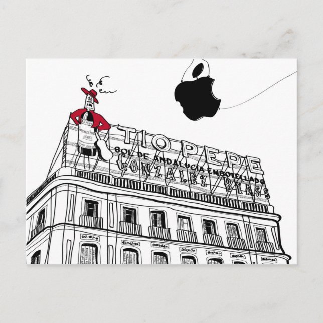 Postal Madrid Tío Pepe (Anverso)