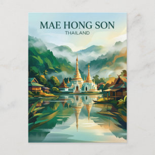 Postal Mae Hong Son Tailandia
