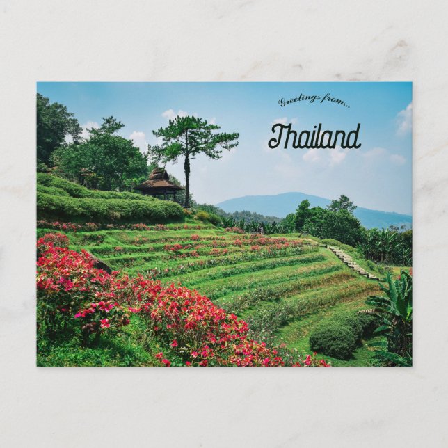 Postal Mae Hong Son Tailandia (Anverso)