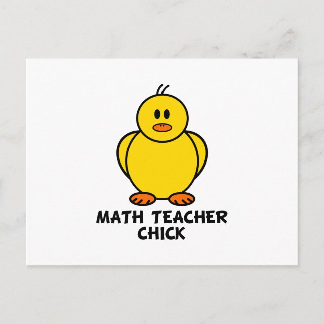 Postal Maestra Chick (Anverso)