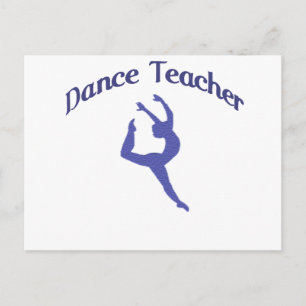 Postal Maestra de danza Jete