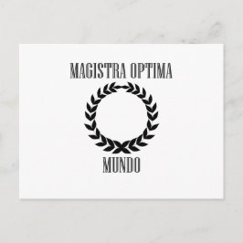 Postal Maestra más grande del mundo (mujer)