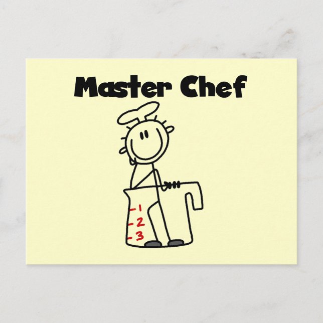Postal Maestro Chef (Anverso)