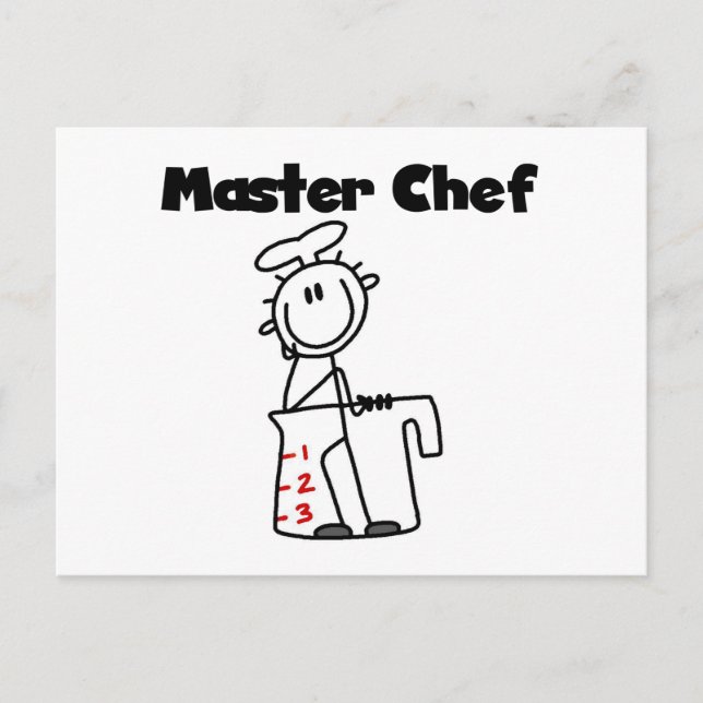 Postal Maestro Chef (Anverso)