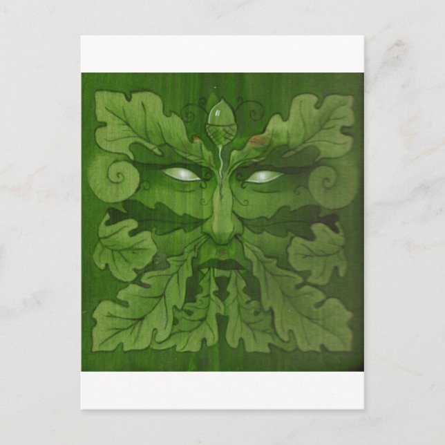 Postal maestro de Greenman (Anverso)