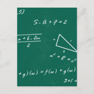 Postal maestro de matemáticas algebra geek