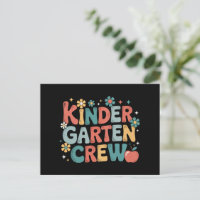 Maestro Regreso a la Escuela Equipo de Kinder
