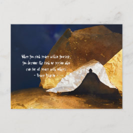 Postal Maestro Reiki del instructor de meditación de yoga