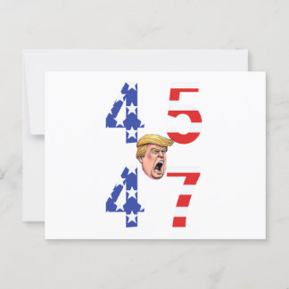 Postal Maga Gear Donald Trump 45-47