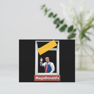 Postal MAGADonald's Trump 2024