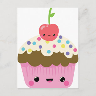 Postal Magdalena linda de Kawaii