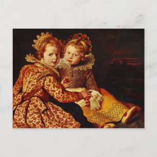 Postal Magdalena y Jan-Baptist de Vos