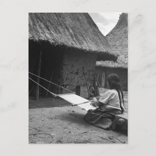 Postal Magdalenas, Chiapas, México (Anverso)