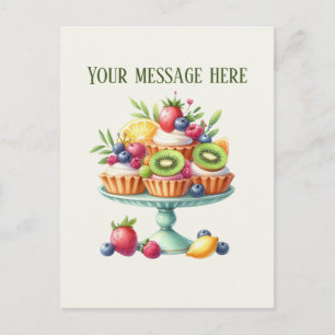 Postal Magdalenas de panadería lindas agregar mensaje nom
