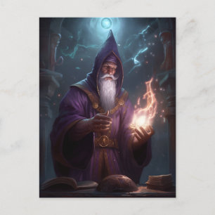 Postal Mage Magia Fantasy Art