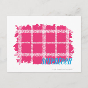 Postal Magenta de plaquín 4