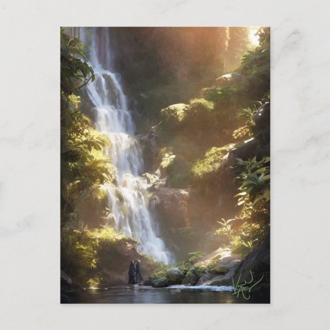 Postal Mages de Wandering (Anverso)