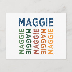 Postal Maggie Cute Colorful