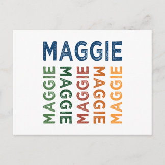 Postal Maggie Cute Colorful